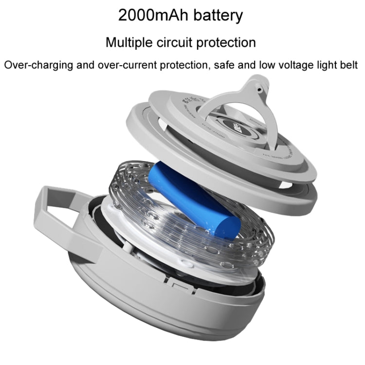 TUBUZHE 2 In 1 LED Portable String Lamp Camping Atmosphere Light USB Rechargeable Outdoor Tent Night Light(Green) - Camping Lighting by TUBUZHE | Online Shopping South Africa | PMc TechLife | Buy Now Pay Later Mobicred