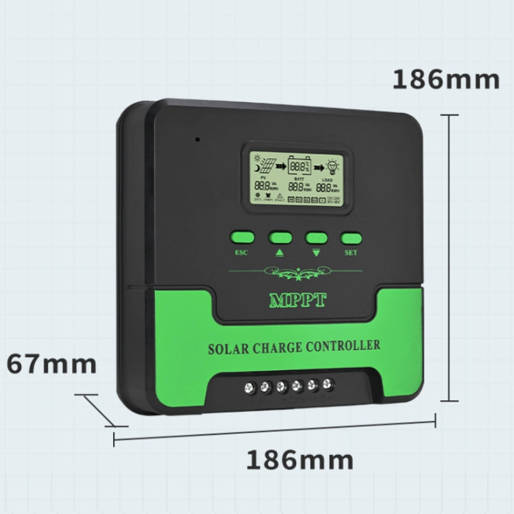 12V/24V 40A MPPT Smart Solar Charge Controller, Model: CM-D40 - Others by PMC TechLife | Online Shopping South Africa | PMC TechLife | Buy Now Pay Later Mobicred