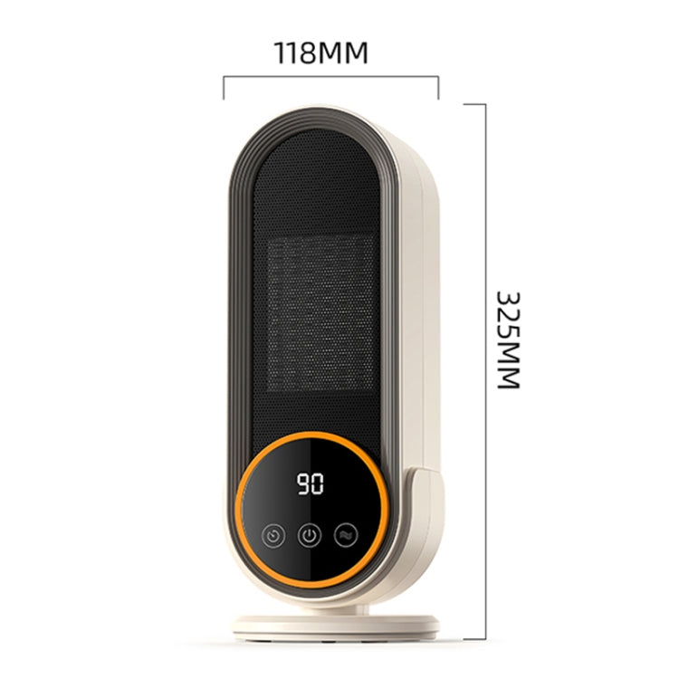 E68 1200W PTC Ceramic Heating Desktop Heater Smart Electric Heater, Plug: US Plug(Standard Model) - Electric Heaters by PMC TechLife | Online Shopping South Africa | PMC TechLife | Buy Now Pay Later Mobicred