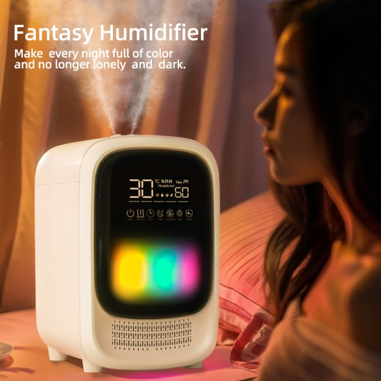 FS101 3.5L Colorful Light Home Bluetooth Music Aromatherapy Humidifier, Spec: AU Plug(Whtie) - free shipping - PMC TechLife - Order now!