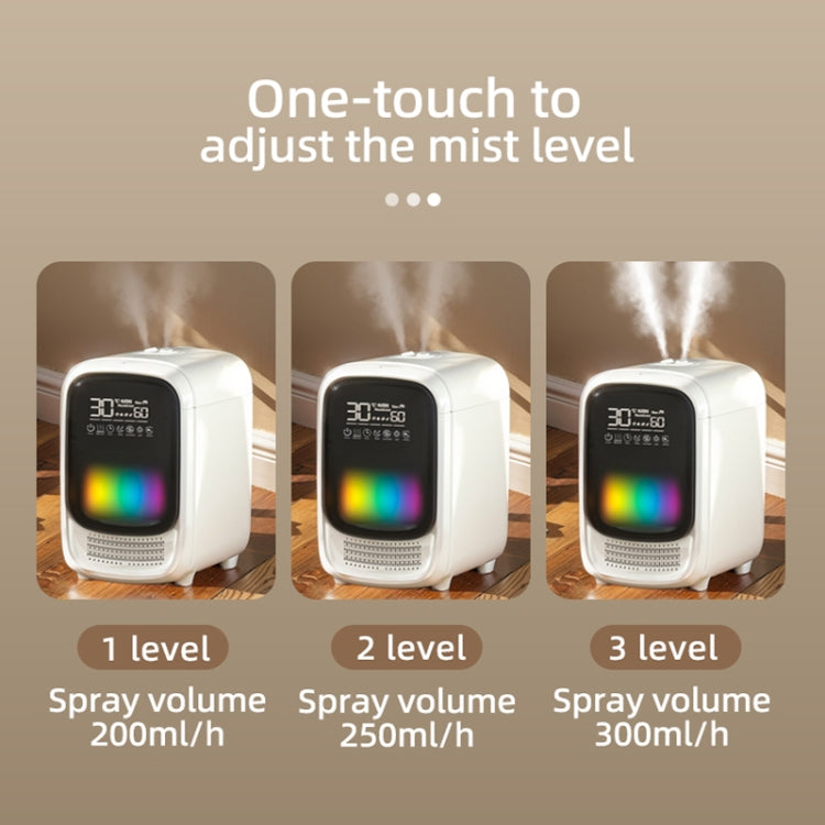 FS101 3.5L Colorful Light Home Bluetooth Music Aromatherapy Humidifier, Spec: UK Plug(Whtie) - free shipping - PMC TechLife - Order now!