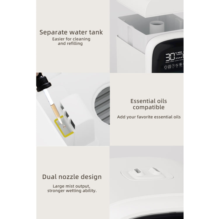 FS101 3.5L Colorful Light Home Bluetooth Music Aromatherapy Humidifier, Spec: US Plug(Whtie) - free shipping - PMC TechLife - Order now!