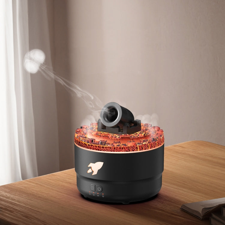 Turret Shape Aromatherapy Humidifier With 3-speed Timer 7-color Atmosphere Light USB Plug White - free shipping - PMC TechLife - Order now!