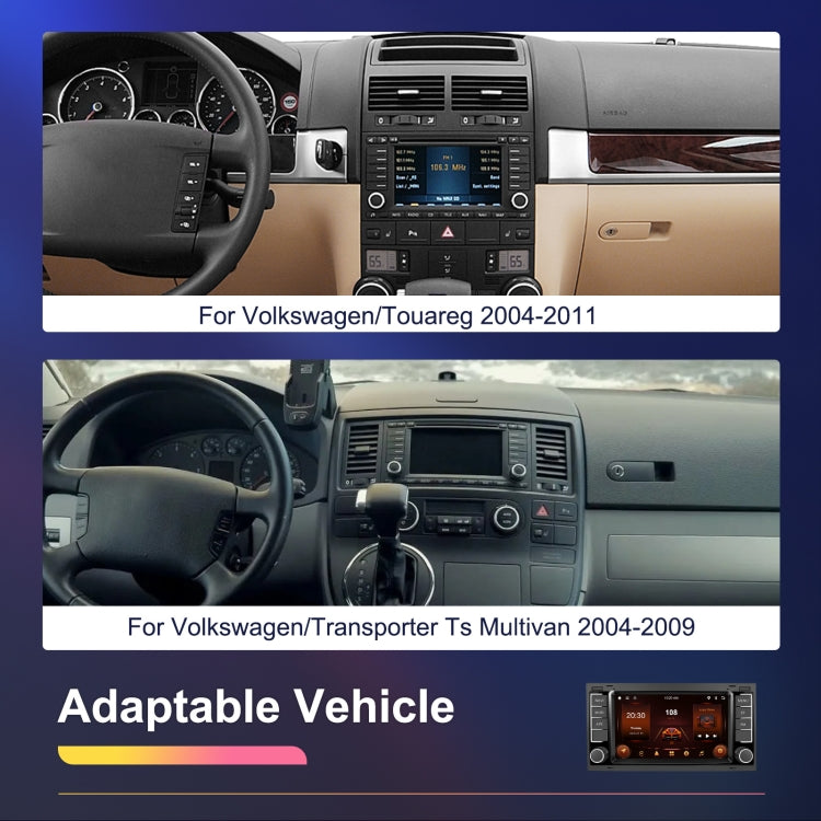 4+64G For Volkswagen Touareg 7-Inch Car WiFi Player Android 13 System Support CarPlay/Android Auto With AHD Camera and Mic - free shipping - PMC Jewellery - Order now!