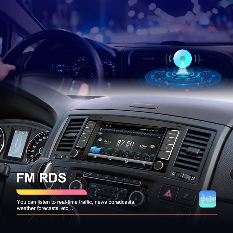 4+64G For Volkswagen Touareg 7-Inch Car WiFi Player Android 13 System Support CarPlay/Android Auto With AHD Camera and Mic - free shipping - PMC Jewellery - Order now!