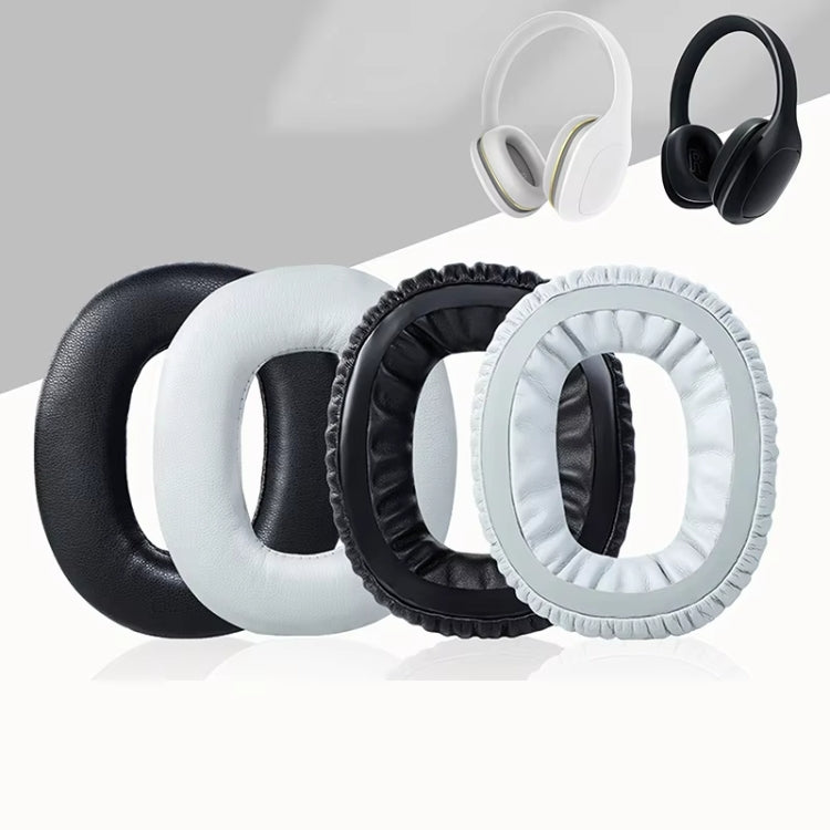 For Xiaomi Headset Easy Edition 2pcs Sponge Cover Earphone Leather Case(Gray) - free shipping - PMC Jewellery - Order now!