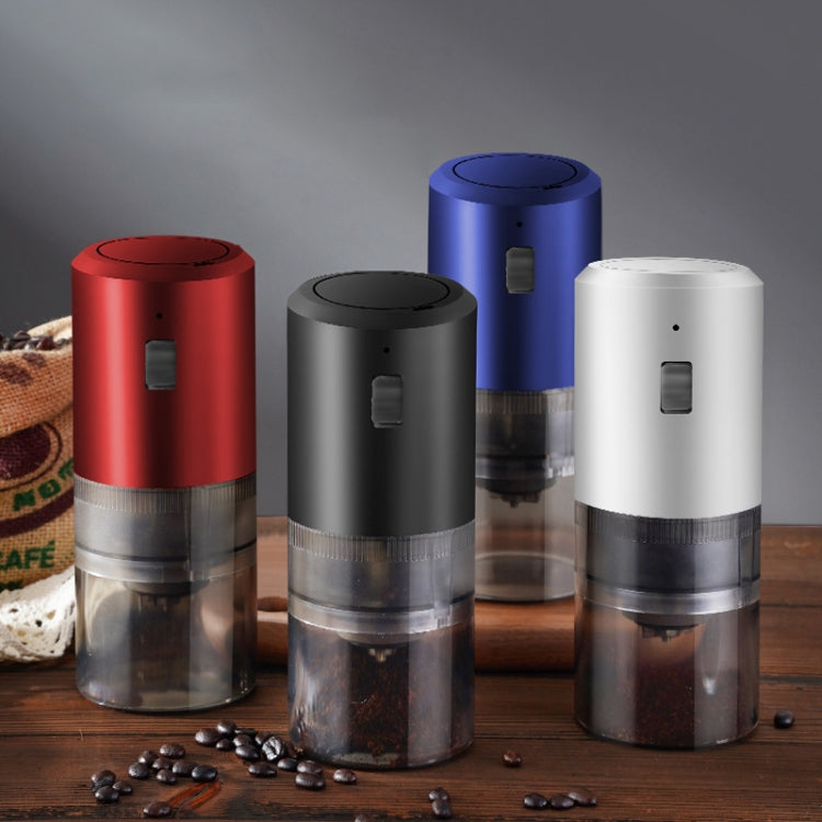 USB Rechargeable Adjustable Coarse and Fine Household Portable Electric Coffee Bean Grinder(Black) - free shipping - PMC TechLife - Order now!