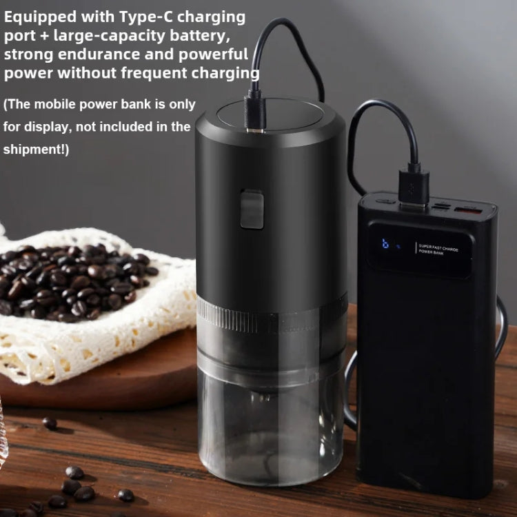 USB Rechargeable Adjustable Coarse and Fine Household Portable Electric Coffee Bean Grinder(Red) - free shipping - PMC TechLife - Order now!