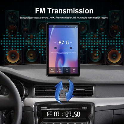 8-inch Car Full Touch Screen Player Supports Horizontal and Vertical CarPlay / Android Auto, Spec: With Camera - Car MP3 & MP4 & MP5 by PMC Jewellery | Online Shopping South Africa | PMC Jewellery | Buy Now Pay Later Mobicred