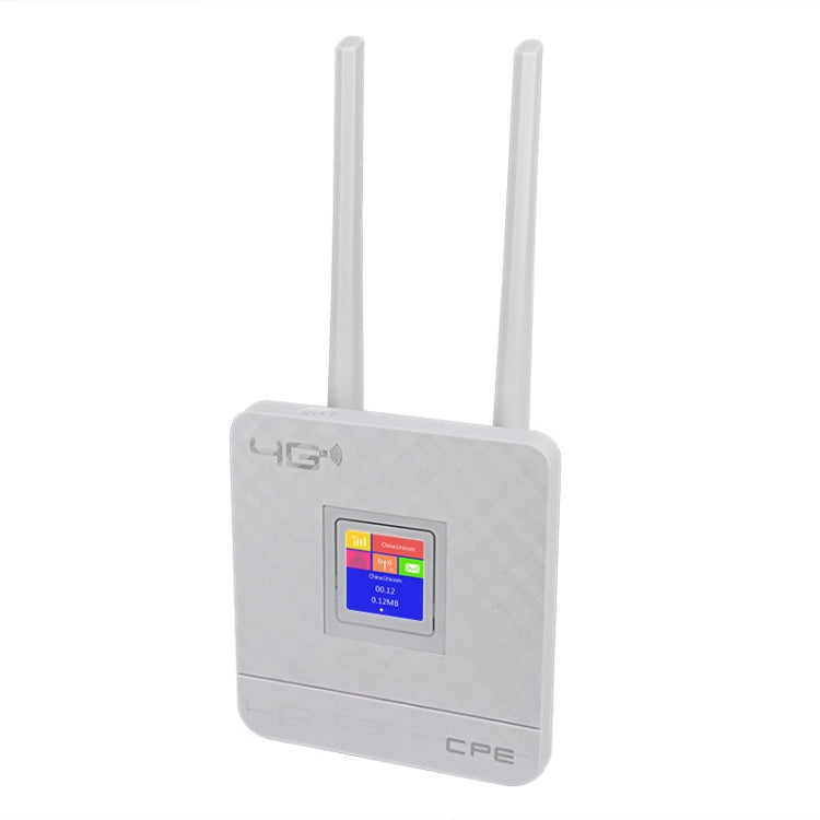 European Version B1/3/7/8/20/38/39/40/41 4G LTE CPE Colorful Screen Router Triple Network Plug and Play Mobile Router, EU Plug - Wireless Routers by PMC TechLife | Online Shopping South Africa | PMC TechLife | Buy Now Pay Later Mobicred