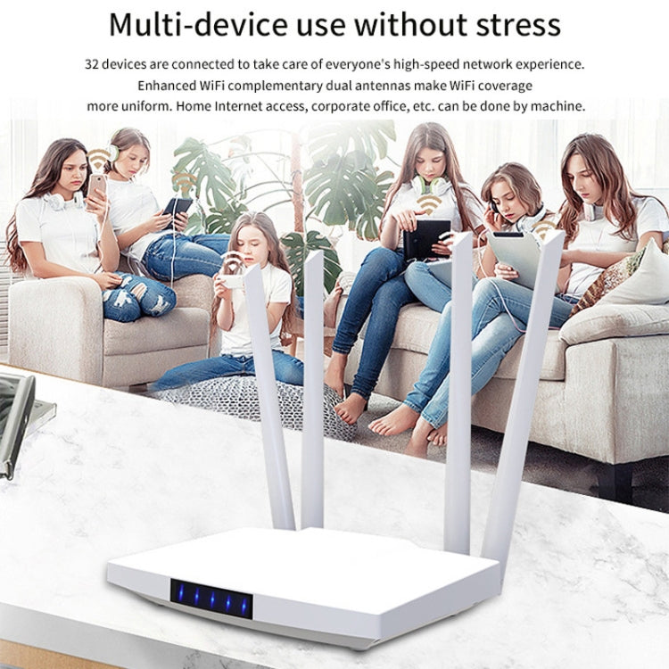 4G Wireless SIM Card Router 4G Hotspot Sharing Mobile CPE Full Netcom, EU Plug(������) - Wireless Routers by PMC TechLife | Online Shopping South Africa | PMC TechLife | Buy Now Pay Later Mobicred