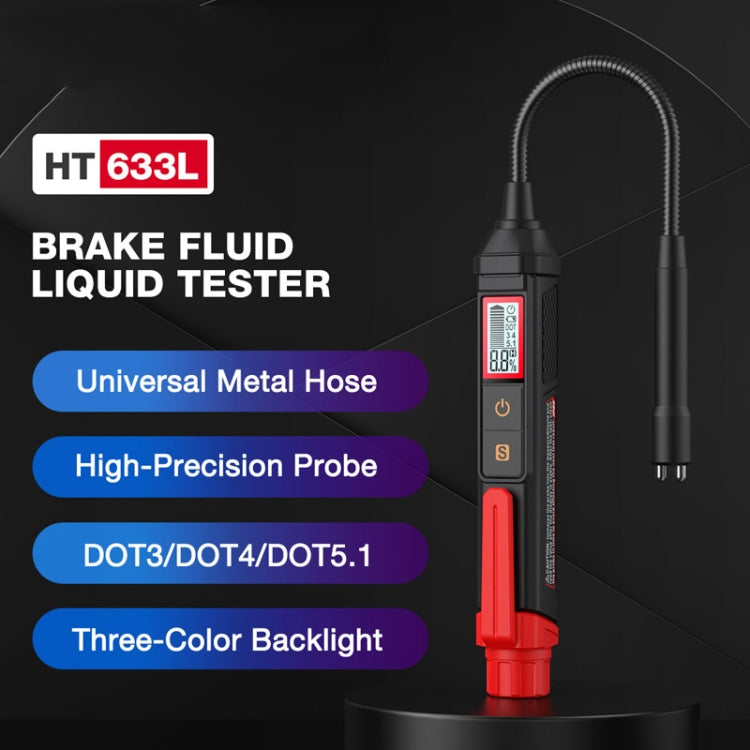 HABOTEST HT663L Motorcycle Vehicle Brake Fluid Moisture Detection Pen - Electronic Test by HABOTEST | Online Shopping South Africa | PMC Jewellery | Buy Now Pay Later Mobicred