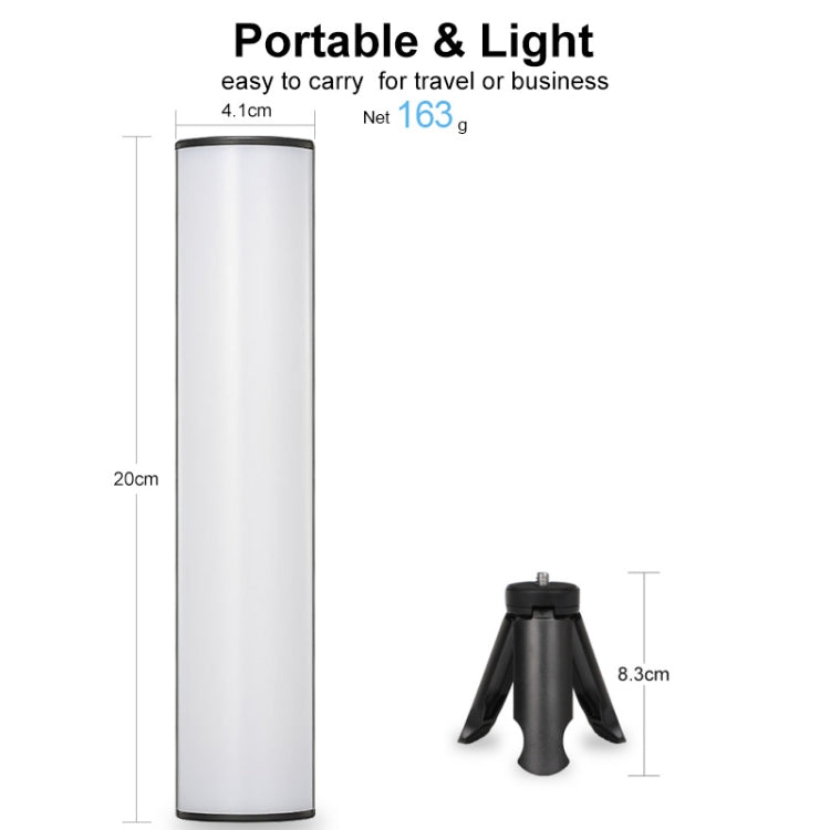 VLOGLITE W200RGB Full Colorful Handheld Fill Light Stick Live Photography Ambient Light Outdoor Lighting - free shipping - PMC TechLife - Order now!