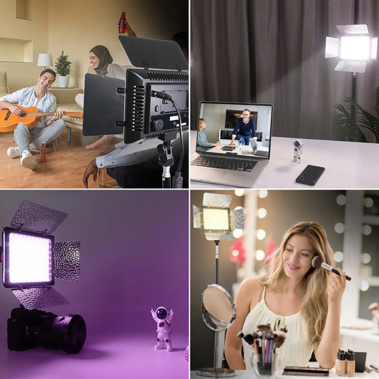 WS-300II Video Fill Light Dual Color Temperature LED Beauty Shooting Light, Spec: Single Lamp+EU Plug Adapter -  by PMC TechLife | Online Shopping South Africa | PMC TechLife | Buy Now Pay Later Mobicred