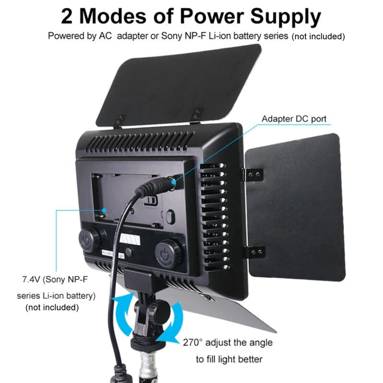 WS-300II Video Fill Light Dual Color Temperature LED Beauty Shooting Light, Spec: Single Lamp+EU Plug Adapter -  by PMC TechLife | Online Shopping South Africa | PMC TechLife | Buy Now Pay Later Mobicred