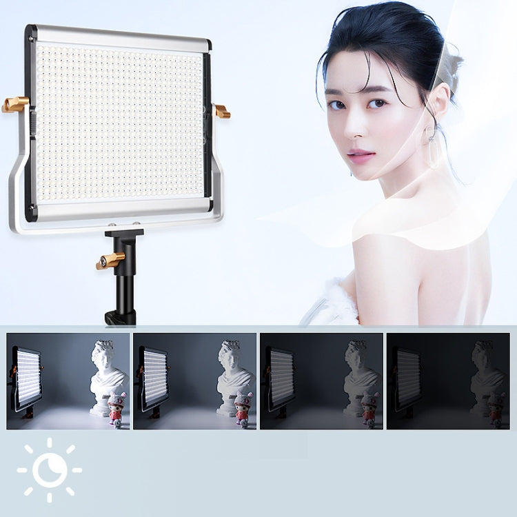 Photography Live LED Fill Light Film And Television Shooting Portrait Soft Video Lighting, Spec: W660 Lamp+UK Plug Adapter -  by PMC TechLife | Online Shopping South Africa | PMC TechLife | Buy Now Pay Later Mobicred