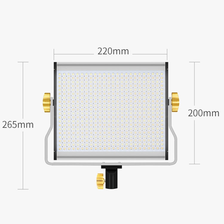 Photography Live LED Fill Light Film And Television Shooting Portrait Soft Video Lighting, Spec: W660 Lamp+UK Plug Adapter -  by PMC TechLife | Online Shopping South Africa | PMC TechLife | Buy Now Pay Later Mobicred
