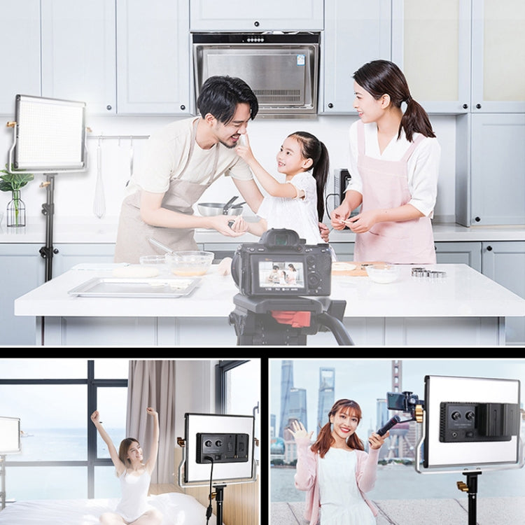 Photography Live LED Fill Light Film And Television Shooting Portrait Soft Video Lighting, Spec: W660 Lamp+EU Plug Adapter -  by PMC TechLife | Online Shopping South Africa | PMC TechLife | Buy Now Pay Later Mobicred