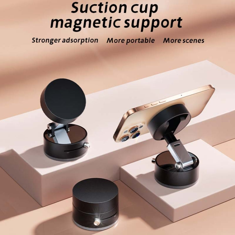 AIMITE P1 Vacuum Adsorption Foldable Suction Cup Car Cell Phone Navigation Holder(White) - Universal Car Holders by AIMITE | Online Shopping South Africa | PMC Jewellery | Buy Now Pay Later Mobicred