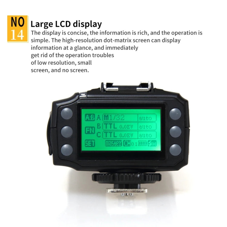 For Sony Pixel King Pro Camera Wireless Radio Flash TTL Transmitter and Receiver - free shipping - PMC TechLife - Order now!