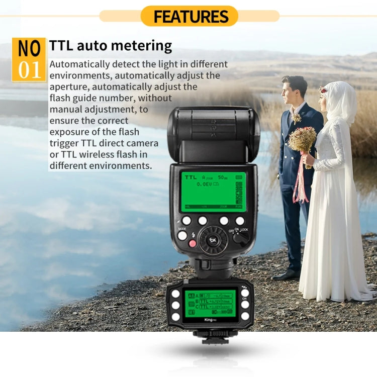 For Sony Pixel King Pro Camera Wireless Radio Flash TTL Transmitter and Receiver - free shipping - PMC TechLife - Order now!