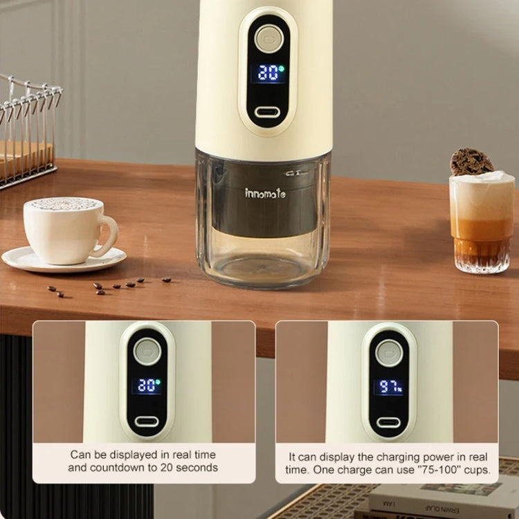 Wireless Portable Coffee Machine Compatible With Ground Coffee & NS Capsule(White) - free shipping - PMC TechLife - Order now!