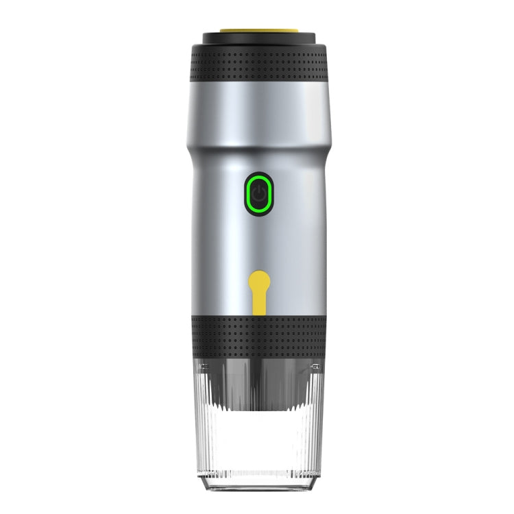 12V 3 In 1 Car Self-heating Coffee Machine Compatible With Large / Small Capsules and Ground Coffee, EU Plug(Silver) - free shipping - PMC TechLife - Order now!
