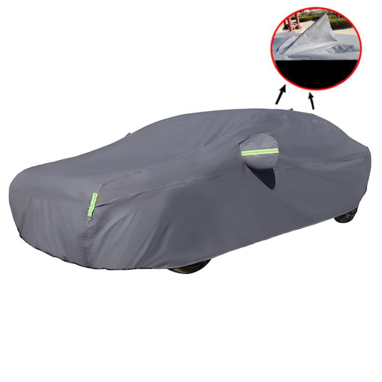 SUV Car EVA Plus Velvet Thickened Heat Insulation Sunshade With Shark Fin, Size: M 4. 65x1. 85x1.6 - PE Material by PMc TechLife | Online Shopping South Africa | PMc TechLife | Buy Now Pay Later Mobicred