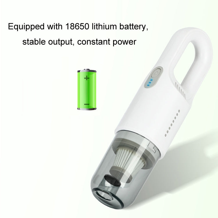 Wireless Car-mounted High-power Suction Handheld Vacuum Cleaner, Color: Black 7.4V - Vacuum Cleaner by PMC Jewellery | Online Shopping South Africa | PMC Jewellery | Buy Now Pay Later Mobicred