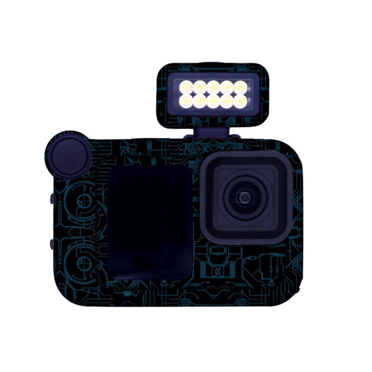 For GOPro HERO13 Black Camera Stickers Body Protective Film, Style: 12 Circuit Blue - free shipping - PMC TechLife - Order now!