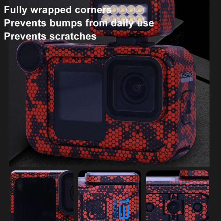 For GOPro HERO13 Black Camera Stickers Body Protective Film, Style: 11 Circuit Red - free shipping - PMC TechLife - Order now!