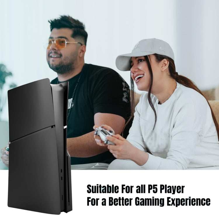 For PS5 Slim Replacement Faceplate Shell Detachable Protective Case, Model: Disc Edition White - Cases by PMc TechLife | Online Shopping South Africa | PMc TechLife | Buy Now Pay Later Mobicred