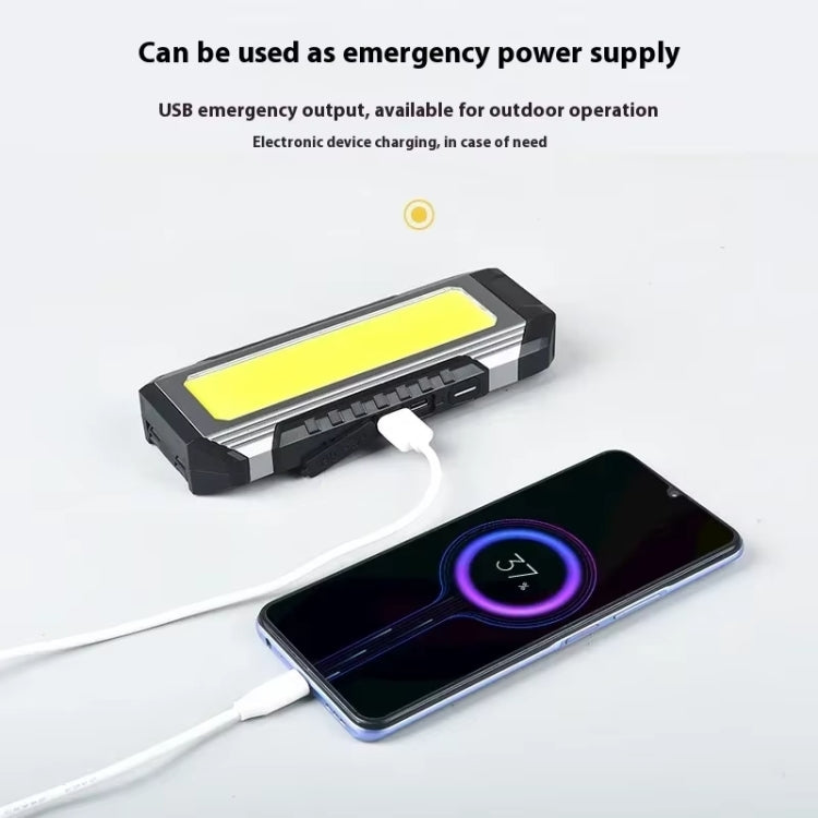 E-SMARTER KXK586 Flat Work Light LED Work Auto Repair Light USB Rechargeable Repair Light With Magnetic Attachment - Other Tools by E-SMARTER | Online Shopping South Africa | PMC Jewellery | Buy Now Pay Later Mobicred