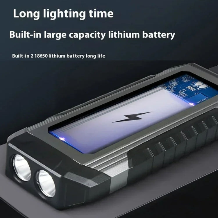 E-SMARTER KXK586 Flat Work Light LED Work Auto Repair Light USB Rechargeable Repair Light With Magnetic Attachment - Other Tools by E-SMARTER | Online Shopping South Africa | PMC Jewellery | Buy Now Pay Later Mobicred