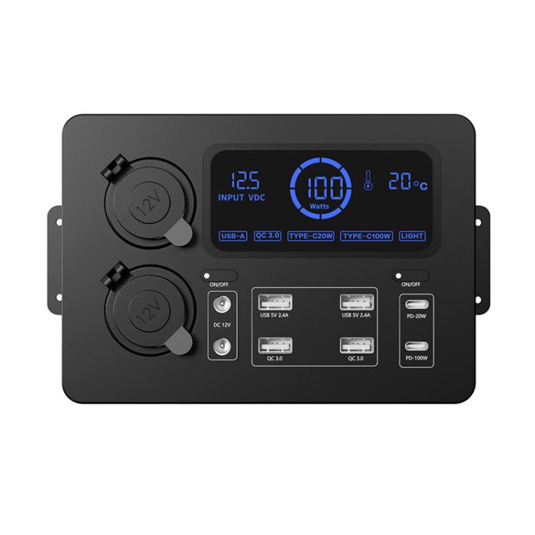 12V Car Mini Power Box Multi-Function USB Charger(AOS9313) - free shipping - PMC Jewellery - Order now!
