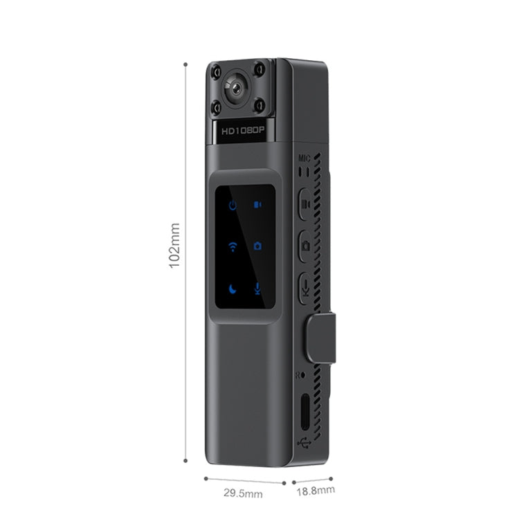 WIFI HD Night Vision Chest-Worn Work Recorder Cycling Camera, Model: L13+128G TF Card - Video Cameras by PMC TechLife | Online Shopping South Africa | PMC TechLife | Buy Now Pay Later Mobicred