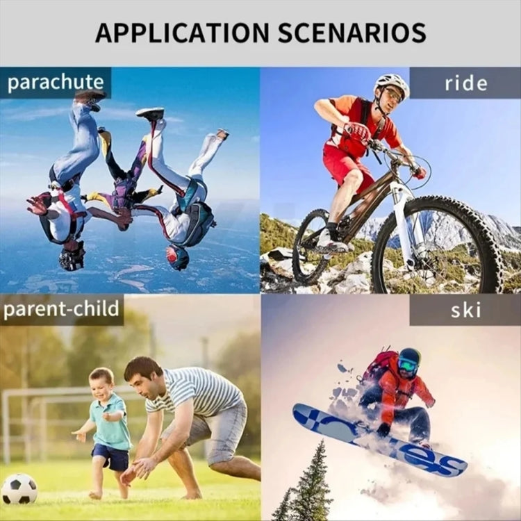 HD Outdoor Portable Pet Recorder Cycling Sports Camera, Specifications: No TF Card - Video Cameras by PMC TechLife | Online Shopping South Africa | PMC TechLife | Buy Now Pay Later Mobicred