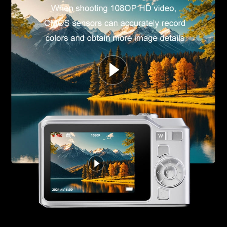 1080P HD Student Retro Digital Card Camera, Color: Black+32G - Video Cameras by PMC TechLife | Online Shopping South Africa | PMC TechLife | Buy Now Pay Later Mobicred