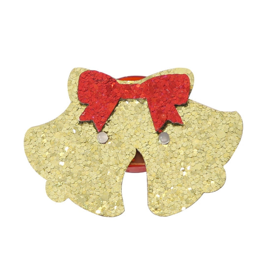 Cartoon Luminous Brooch Decoration Christmas Children and Adult Dress-up Props(Bell) - free shipping - PMC Jewellery - Order now!