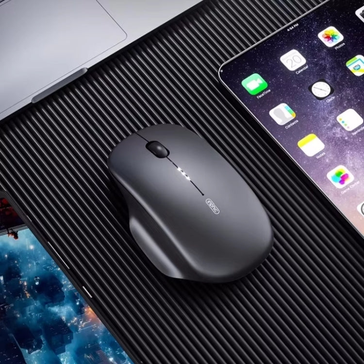 Inphic M1 2nd Generation Wireless Mice Rechargeable Mute Business Office Home Laptop Mouse, Color: 2.4G Black - free shipping - PMC TechLife - Order now!