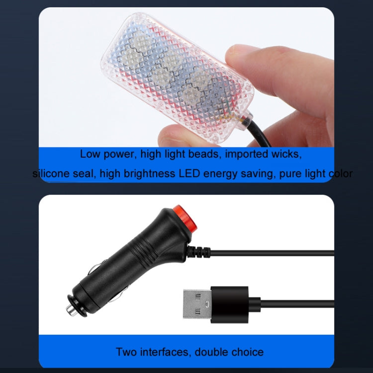 Eight-Color LED Voice Control Car Music Rhythm Atmosphere Light, Specification: 5V USB Remote Control - Atmosphere lights by PMC TechLife | Online Shopping South Africa | PMC TechLife | Buy Now Pay Later Mobicred