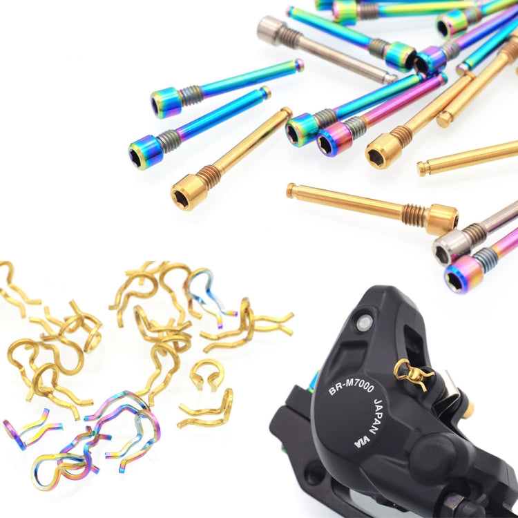 Mountain Road Bicycle Titanium Alloy Retaining Spring, Color: Steel Circlip Titanium - Bicycle Brake Parts by PMc TechLife | Online Shopping South Africa | PMc TechLife | Buy Now Pay Later Mobicred