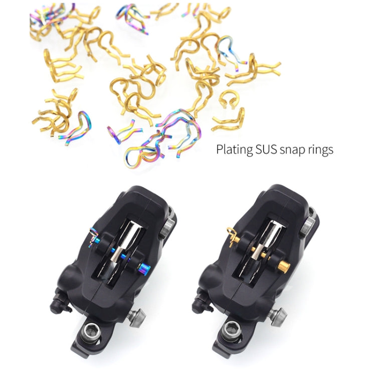Mountain Road Bicycle Titanium Alloy Retaining Spring, Color: Steel Circlip Gold - Bicycle Brake Parts by PMc TechLife | Online Shopping South Africa | PMc TechLife | Buy Now Pay Later Mobicred