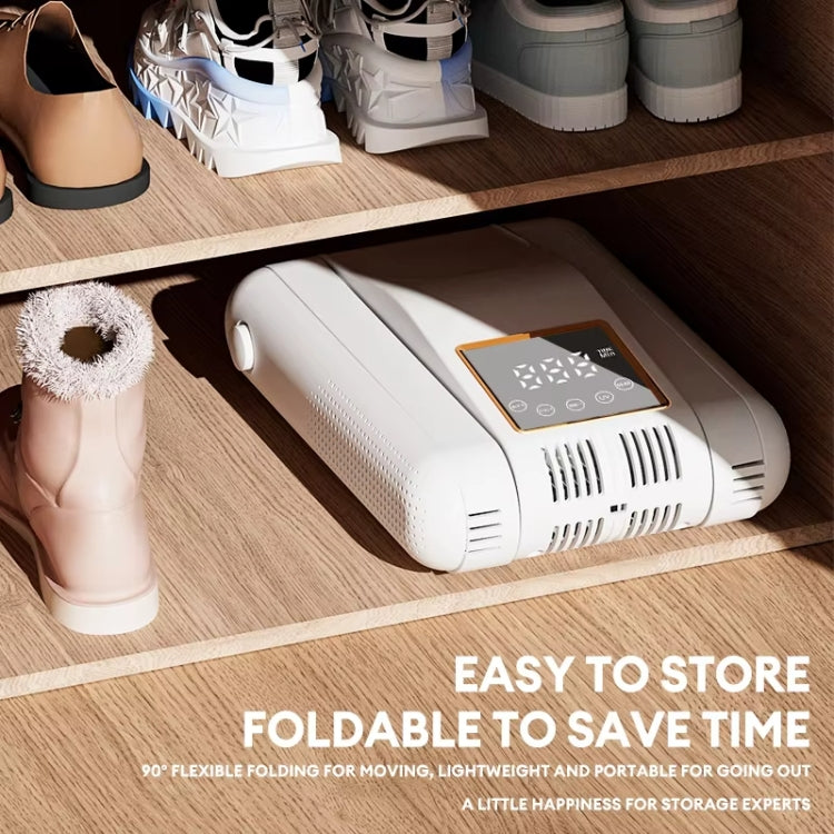 UV Antibacterial LED Touch Intelligent Constant Temperature Shoe Dryer, Spec: EU Plug(White) - free shipping - PMC TechLife - Order now!
