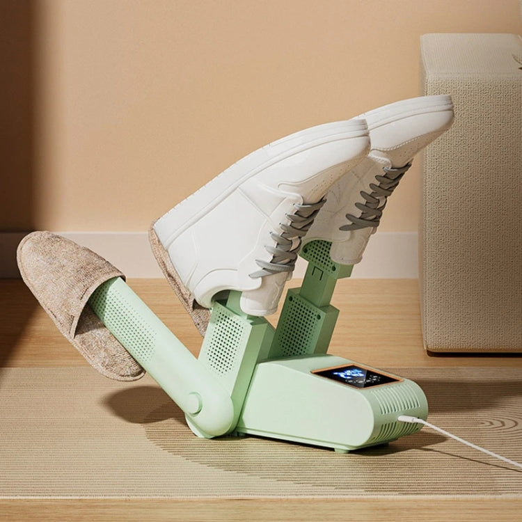 UV Antibacterial LED Touch Intelligent Constant Temperature Shoe Dryer, Spec: EU Plug(Green) - free shipping - PMC TechLife - Order now!