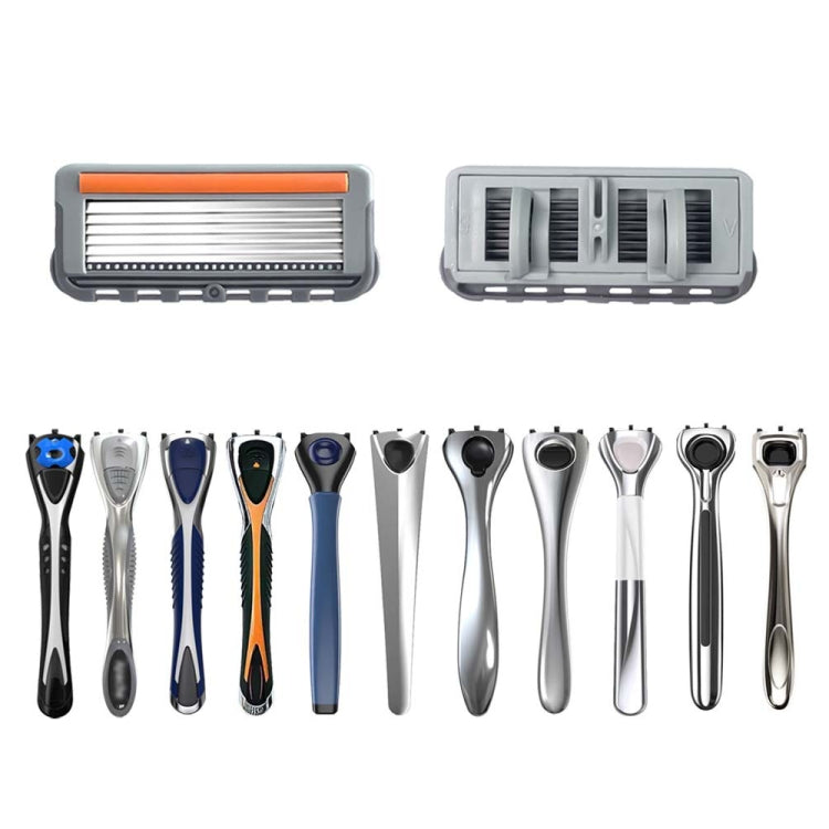 4pcs /Pack Six Blade OpenBack System Skin Razor Refills for Men - Accessories by PMC TechLife | Online Shopping South Africa | PMC TechLife | Buy Now Pay Later Mobicred