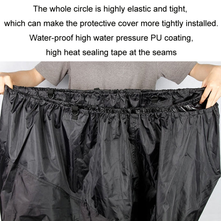 MESOROCK Motorcycle Light Durable Dustproof Rainproof Half Cover, Size: L - Raincoat by MESOROCK | Online Shopping South Africa | PMC TechLife | Buy Now Pay Later Mobicred