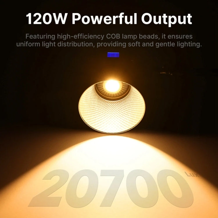 120W Photography Complementary Light Indoor Shooting Video Light, Style: VL-120C RGB -  by PMC TechLife | Online Shopping South Africa | PMC TechLife | Buy Now Pay Later Mobicred