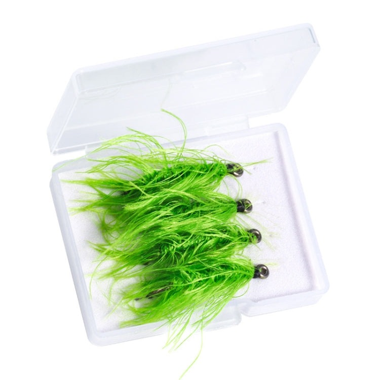 4pcs /Box Hooks Imitation Aquatic Grass Fishing Hooks Grass Hooks(2#) - Fishing Hooks by PMC TechLife | Online Shopping South Africa | PMC TechLife | Buy Now Pay Later Mobicred