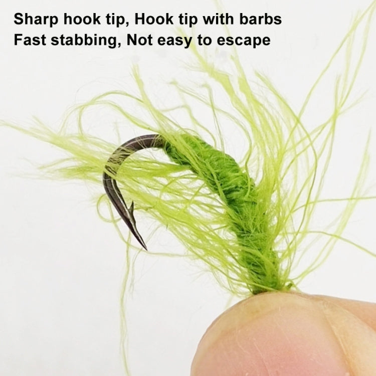 Single Hook Imitation Aquatic Grass Fishing Hooks Grass Hooks(6#) - Fishing Hooks by PMC TechLife | Online Shopping South Africa | PMC TechLife | Buy Now Pay Later Mobicred